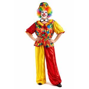 Vintage Rubies Clown Costume USA Sz Regular Circus Core Halloween Retro Cosplay